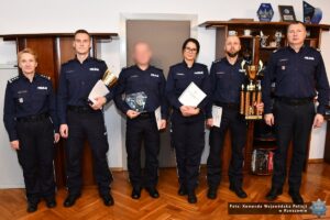 Komendant pogratulował policjantom, którzy zajęli III miejsce w konkursie "Policjant Służby Kryminalnej Roku 2026"