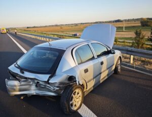 Groźne zderzenie na autostradzie A4 koło Przeworska