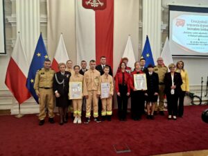 Młodzi strażacy z powiatu przeworskiego nagrodzeni w Rzeszowie