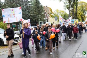 Marsz przeciw przemocy w Zarzeczu