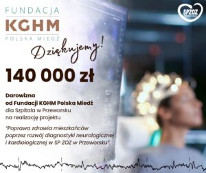Nowy sprzęt diagnostyczny dla szpitala w Przeworsku od Fundacji KGHM