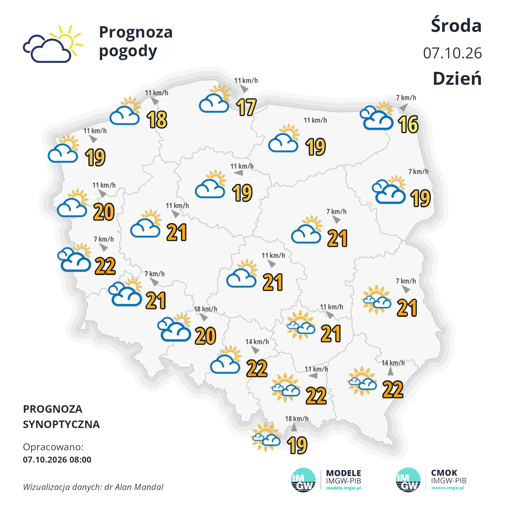 Lokalna Gazeta Internetowa 23 Mapa Pgodowa Polski 7 Października 2026